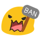 Blob Ban blobban Discord Emoji