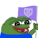 purpleflagpepe Discord Emoji