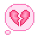 pinkdecor_009brokenheart Discord emoji