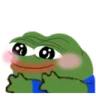 Pepe Blush pepeblush Discord Emoji