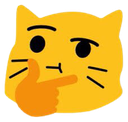 blob_cat_thonking Discord emoji