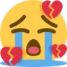 SobBrokenHeart Discord Emoji