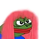 pinkwigmadpepe Discord Emoji