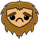 SquatchMojiSad Discord Emoji