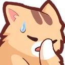 Cat Sigh Discord Emoji