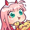 zerotwo_eating Discord Emoji