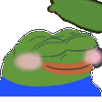 PeepoBlushPat Discord emoji