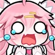 pinktr2Scared Discord Emoji