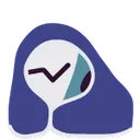 BlobhajBlanketBlue150 Discord Emoji