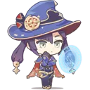 mona_think Discord Emoji