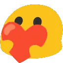 Blobheart blobheart Discord Emoji