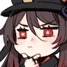 Hu Tao Hmm Discord Emoji