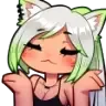 Neko Shrug nekoshrug Discord Emoji