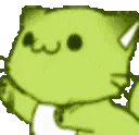e_CatFightGreen