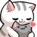 Cat Hug2 Discord Emoji