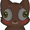 K_momote_flushed Discord emoji