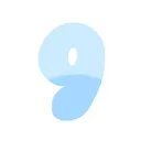 blue_9 Discord Emoji