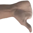 chaelThumbsDown