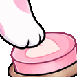 buttonlovewhitepinktwitch Discord emoji