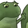 EE_WorryFrogPat Discord Emoji