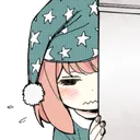 SXFAnyaSadPeek Discord Emoji