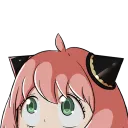 SXFAnya_Lurking Discord Emoji