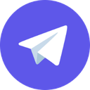 blurple_telegram Discord emoji