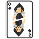 4328playingcardspadesqueen