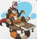 pizza_furry_1 Discord emoji