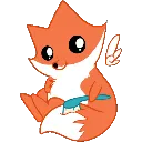 SkyfoxBrushie Discord Emoji