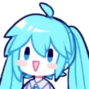 Miku Happy MikuHappy Discord Emoji