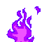 Purple Flame Discord Emoji