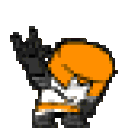 Orange Party Discord Emoji