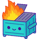 dumpsterfirecute