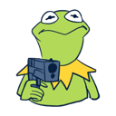 :kermiegun: