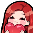 Red_hair_brown_eyes_light_love_1 Discord emoji