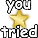 You_tried Discord emoji