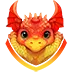 dragon_red_badge_72x72px Discord Emoji
