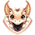 dragon_white_badge_72x72px