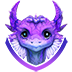 dragon_purple_badge_72x72px Discord emoji