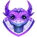 dragon_purple_badge_72x72px Discord Emoji