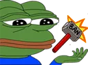 Pepebanhammer Discord Emoji