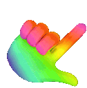 emojifingergunrainbow Discord emoji