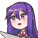 Yuri Yandere Discord Emoji
