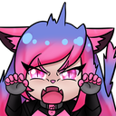 YP_Yasha_scared_DNS Discord emoji