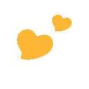 Yellow_Orange_Hearts Discord Emoji