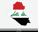 IraqiMapWithFlag