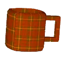 OrangePlaidMug