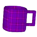 PurplePlaidMug