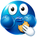echat_blueHmm Discord emoji
